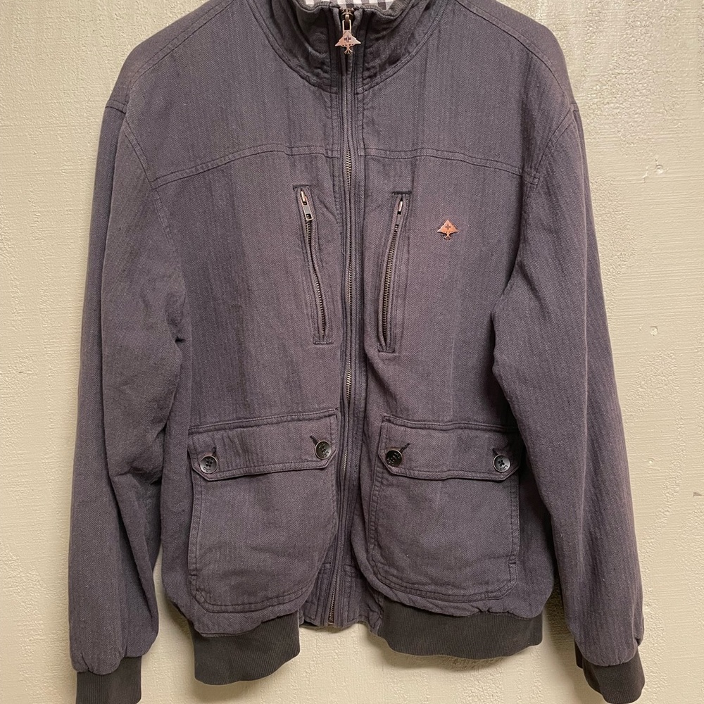 LRG Charcoal Bomber Jacket